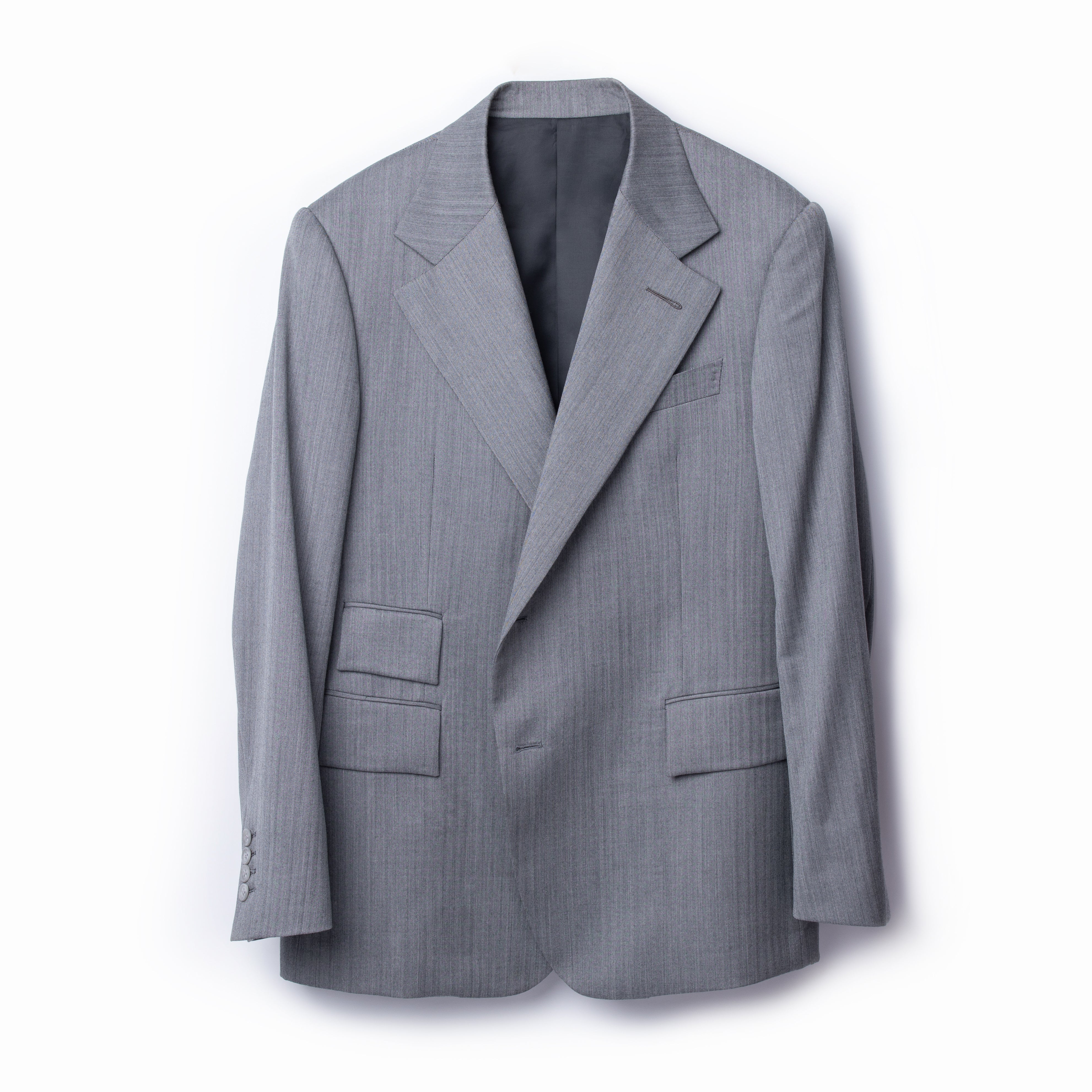 GREY HERRINGBONE SIDNEY SUIT