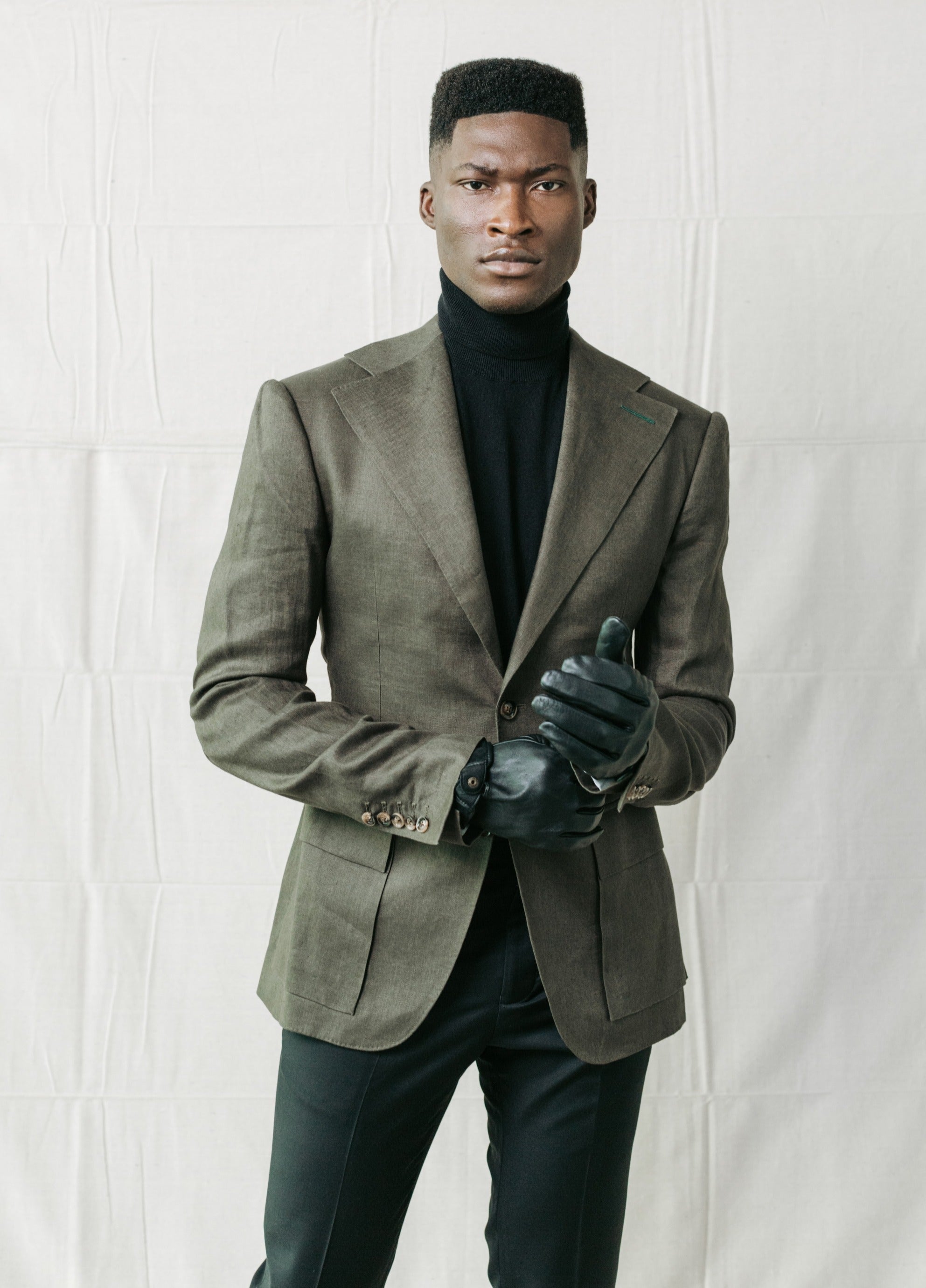 HANDCRAFTED GEORGE LINEN JACKET