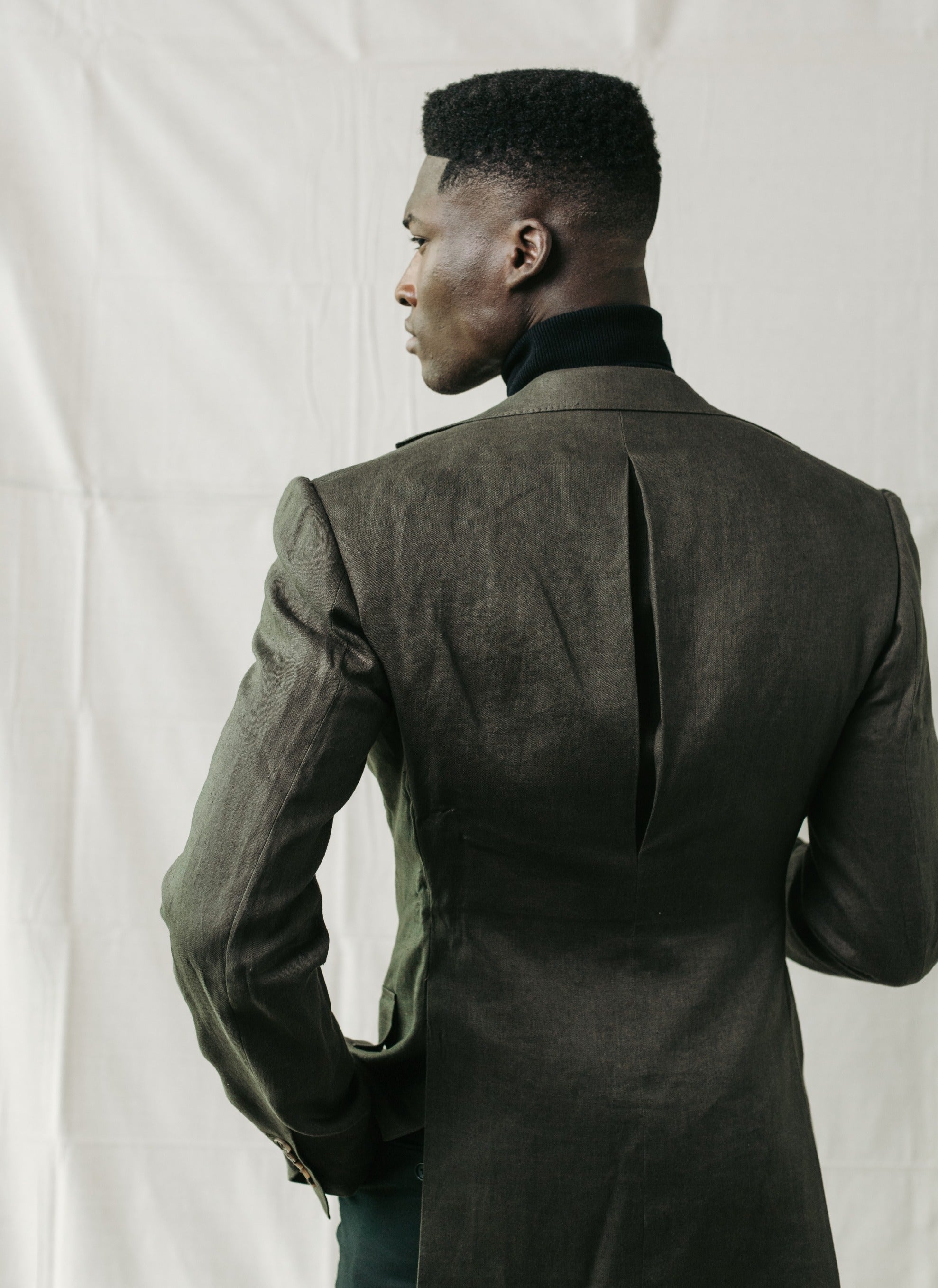 HANDCRAFTED GEORGE LINEN JACKET