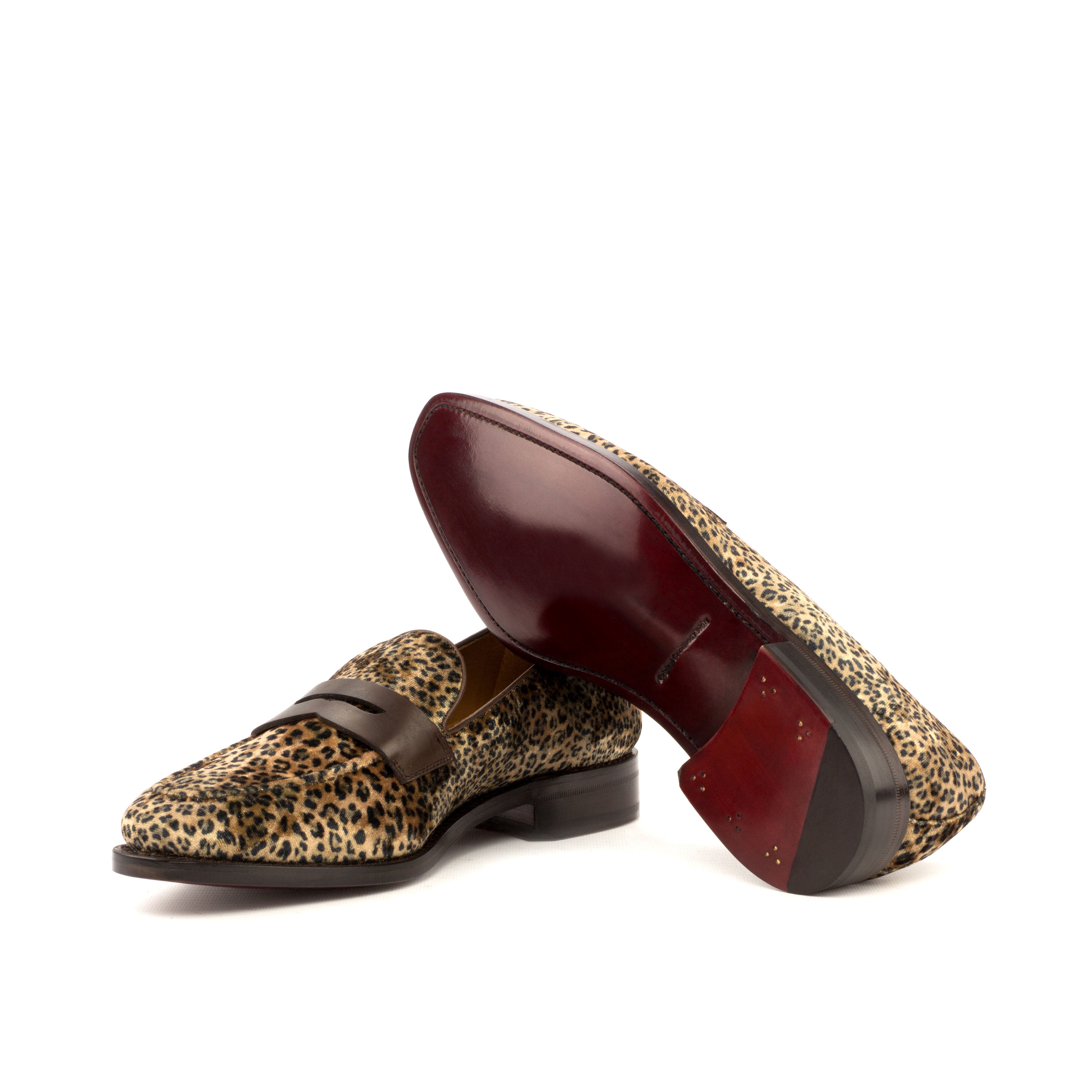 BOGARTI LEOPARD LOAFERS