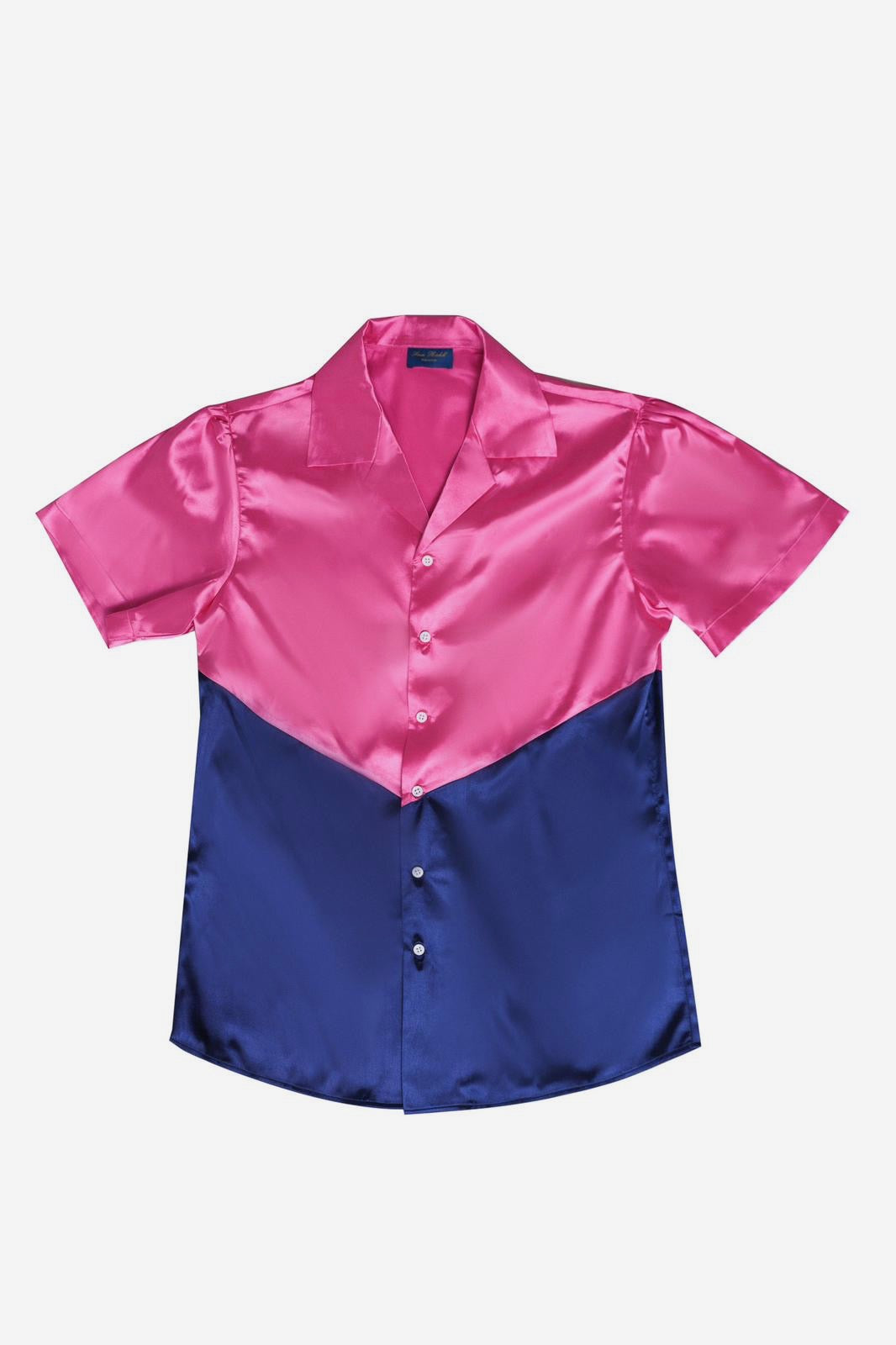 ST. TROPEZ LUXURY SATIN DRESS SHIRT