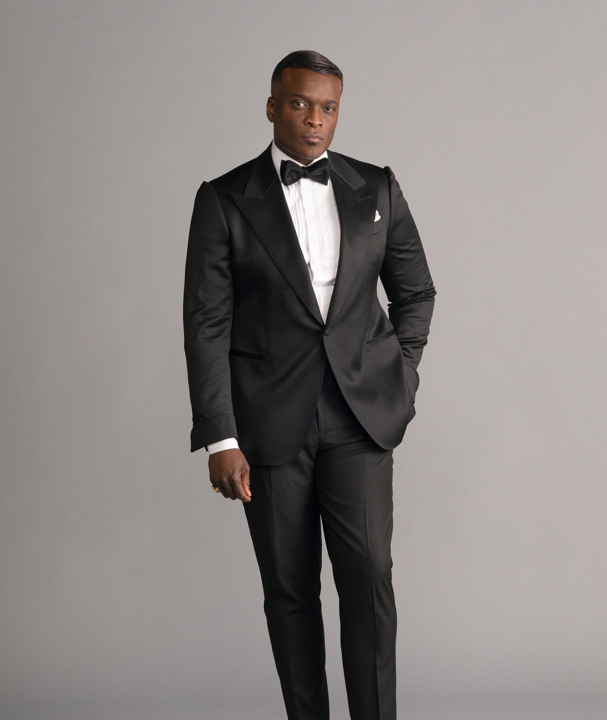 BLACK SIDNEY DINNER JACKET