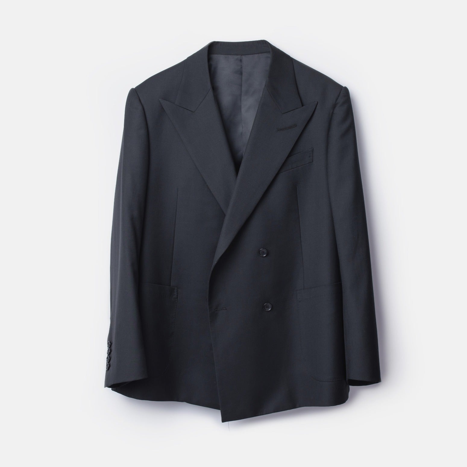 BLACK SIDNEY DOUBLE BREASTED SUIT